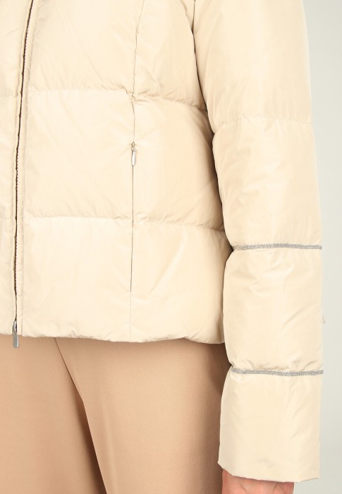 пуховик  из проверенных материалов спереди