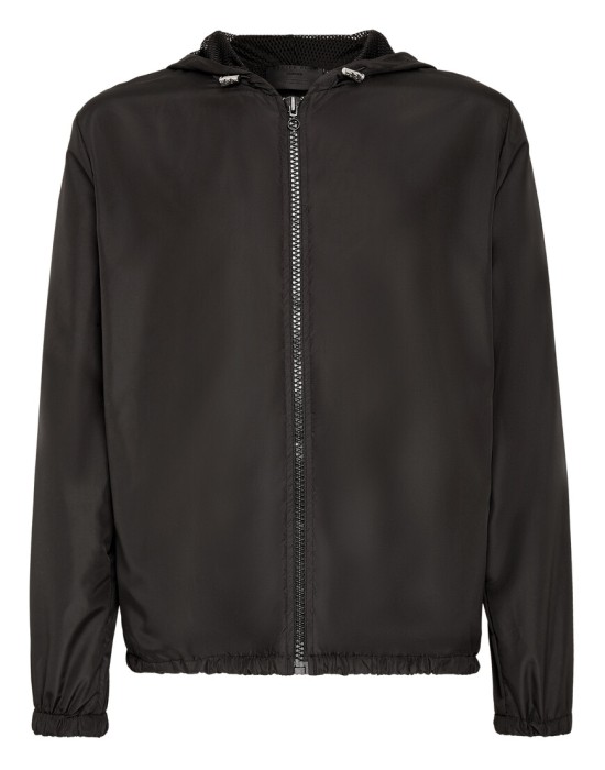 пуховик  от бренда philipp plein вид слева