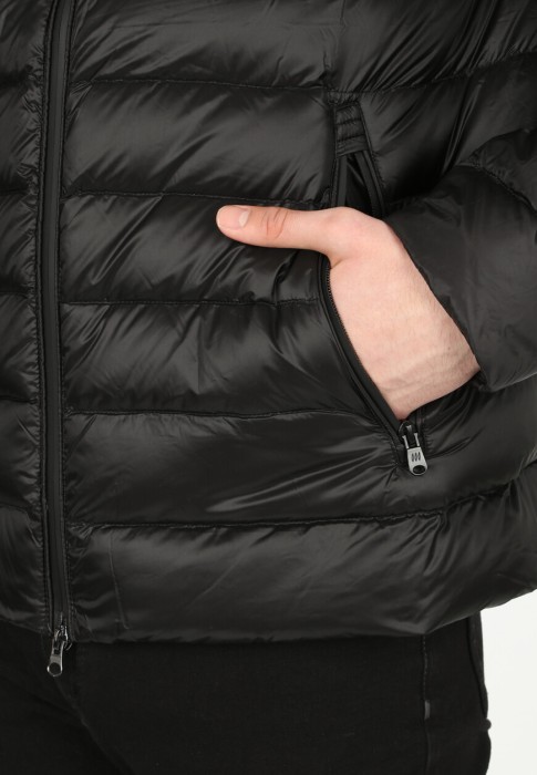 пуховик  из проверенных материалов спереди