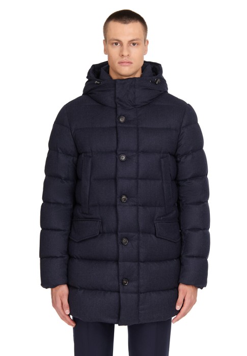 пуховик  из дании вид сбоку