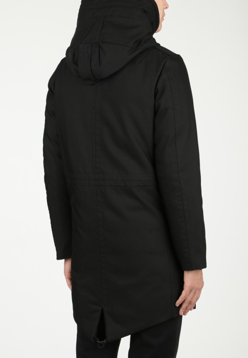 пуховик  из америки вид сбоку