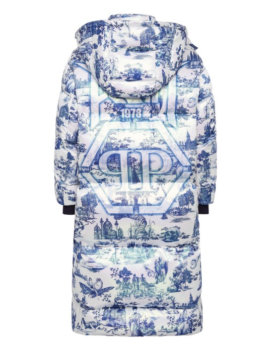 пуховик  из америки вид сбоку