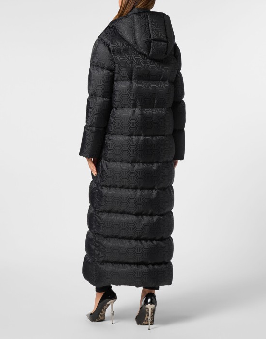 пуховик  из америки вид сбоку