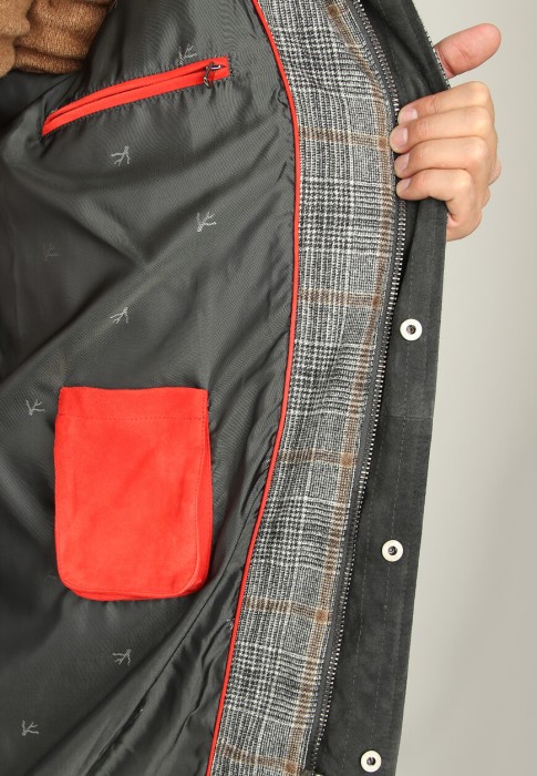 пуховик  из проверенных материалов спереди