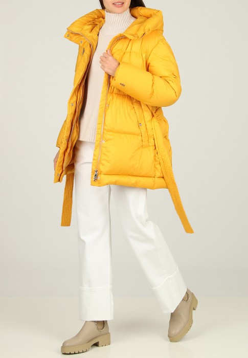 пуховик  от бренда add вид слева