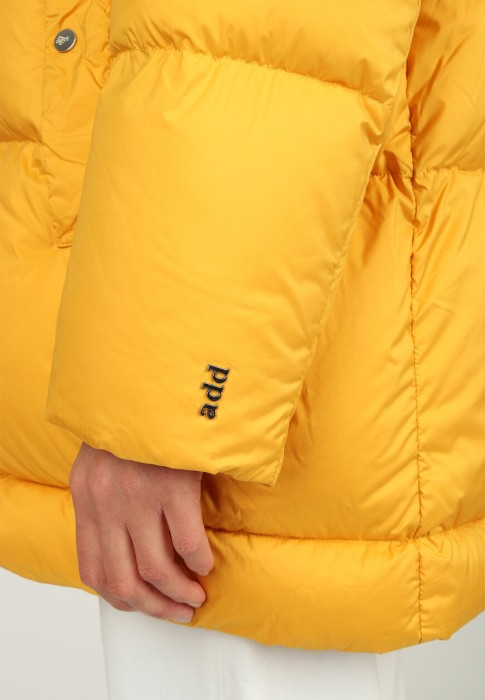 пуховик  из проверенных материалов спереди