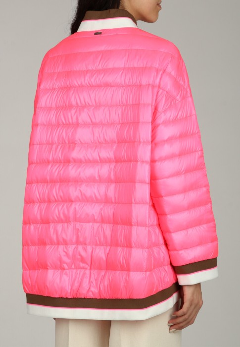 пуховик  из франции вид сбоку