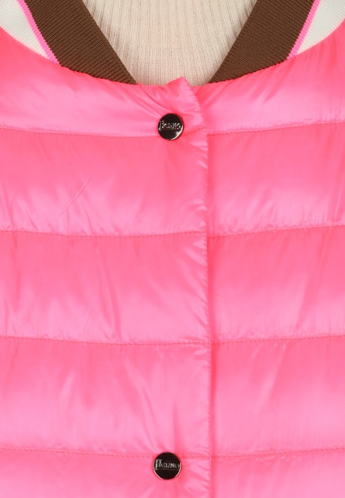 пуховик  из проверенных материалов спереди