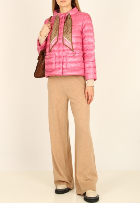 пуховик  из франции вид сбоку