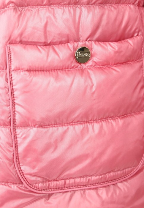 пуховик  универсального стиля с лицевой стороны