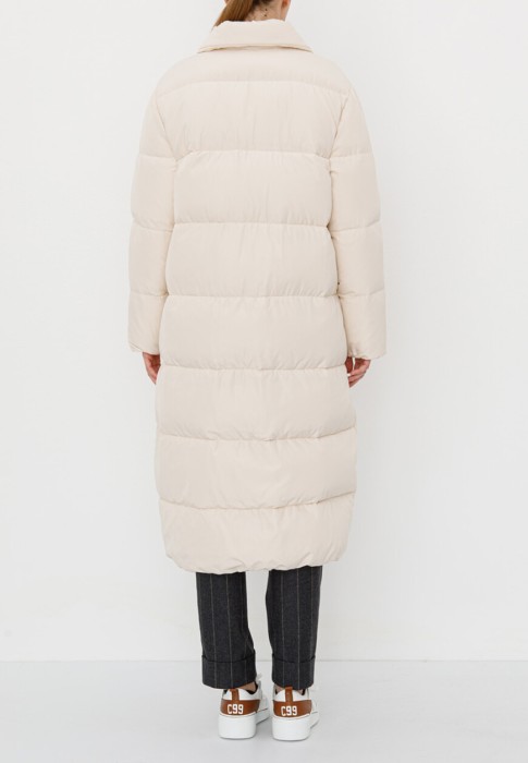 пуховик  от бренда peserico easy вид слева