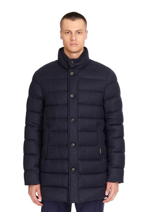 пуховик  из дании вид сбоку