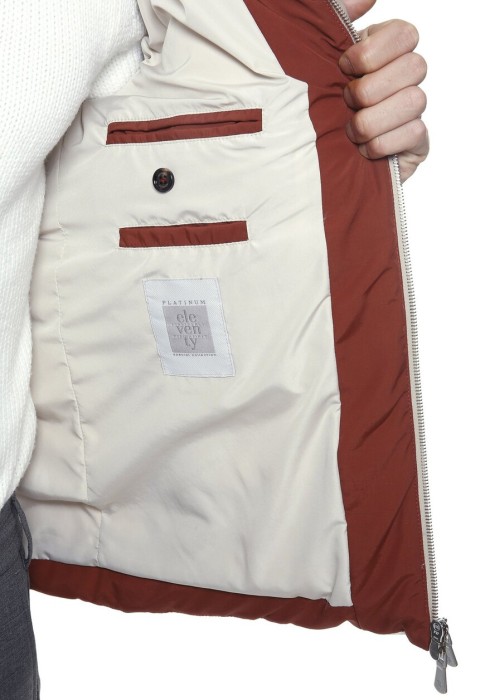 пуховик  из проверенных материалов спереди