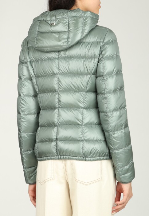 пуховик  из франции вид сбоку