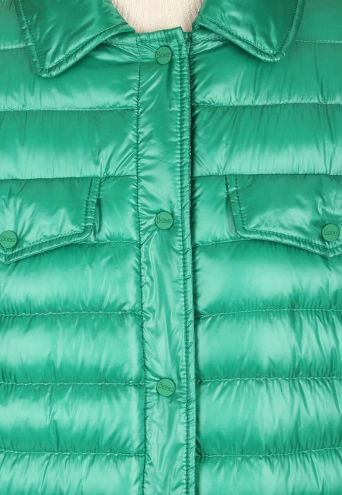 пуховик  из проверенных материалов спереди
