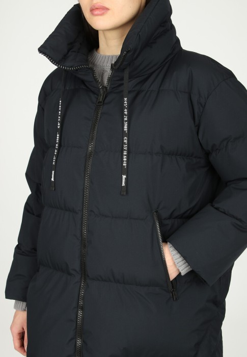 пуховик  из проверенных материалов спереди