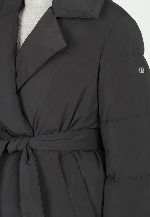 пуховик  из проверенных материалов спереди