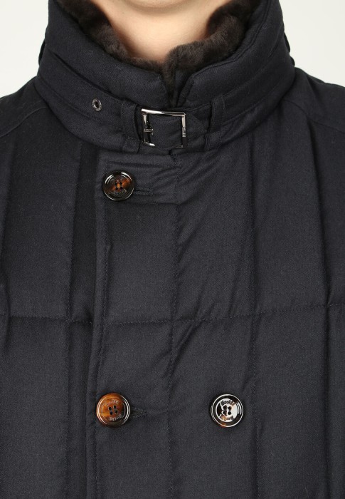 пуховик  из проверенных материалов спереди