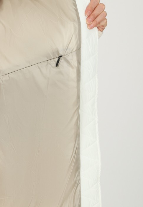 пуховик  универсального стиля с лицевой стороны