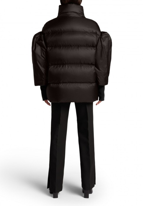 пуховик  из франции вид сбоку