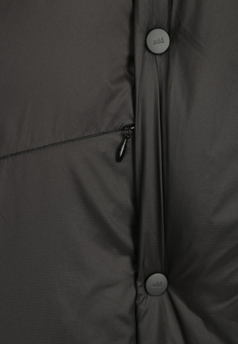 пуховик  из проверенных материалов спереди