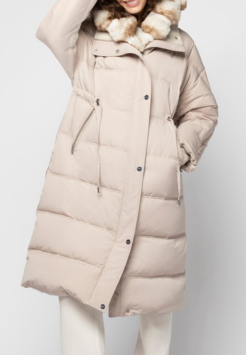 пуховик  от бренда max&moi вид слева