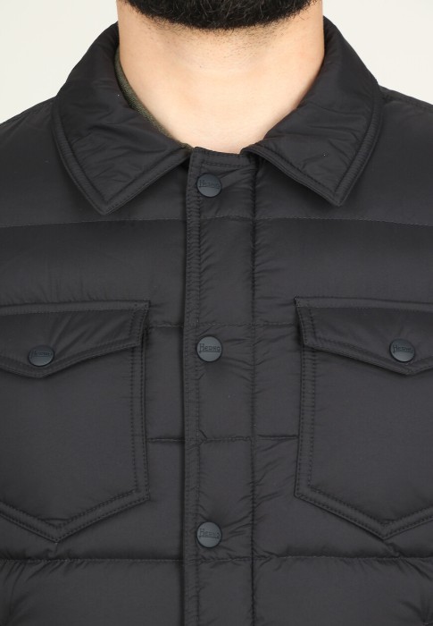 пуховик  из проверенных материалов спереди