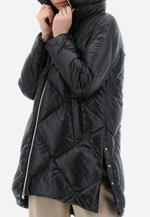 пуховик  из проверенных материалов спереди