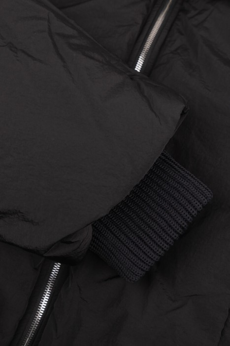 пуховик  для взрослого возраста с изнаночной стороны