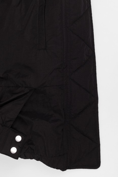 пуховик  вид сзади