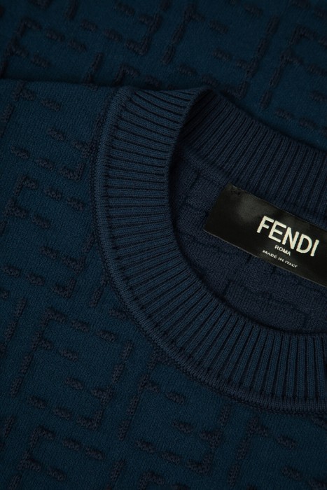 пуловер  selleria из хлопка спереди