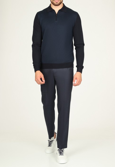 пуловер  от бренда corneliani вид слева