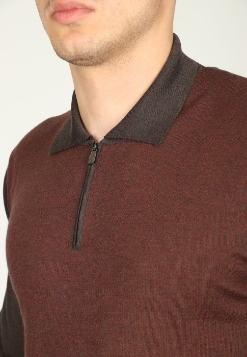 пуловер  из проверенных материалов спереди