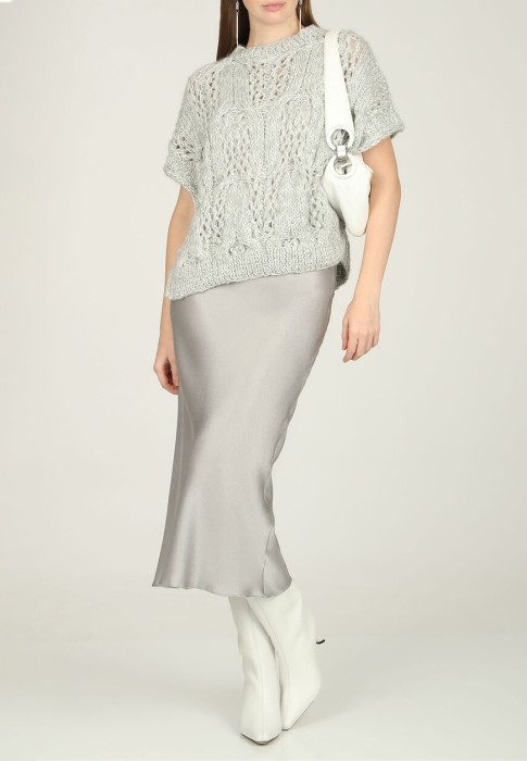 пуловер  из италии вид сбоку