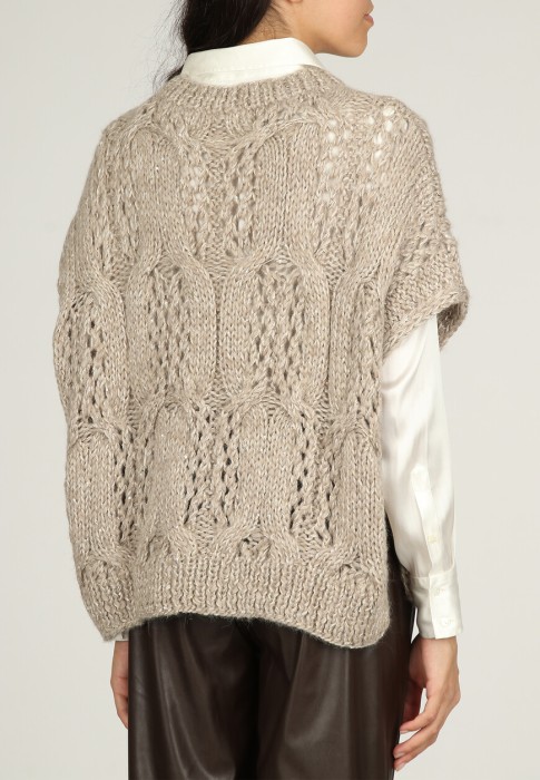 пуловер  из италии вид сбоку