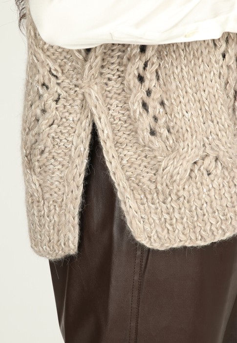 пуловер  из проверенных материалов спереди