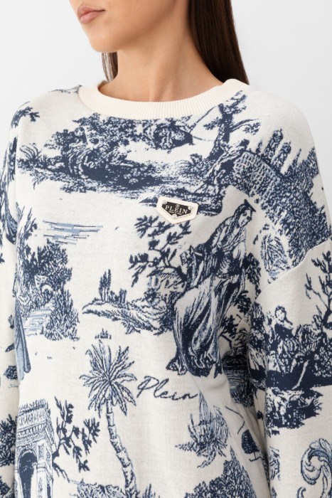 пуловер  из америки вид сбоку