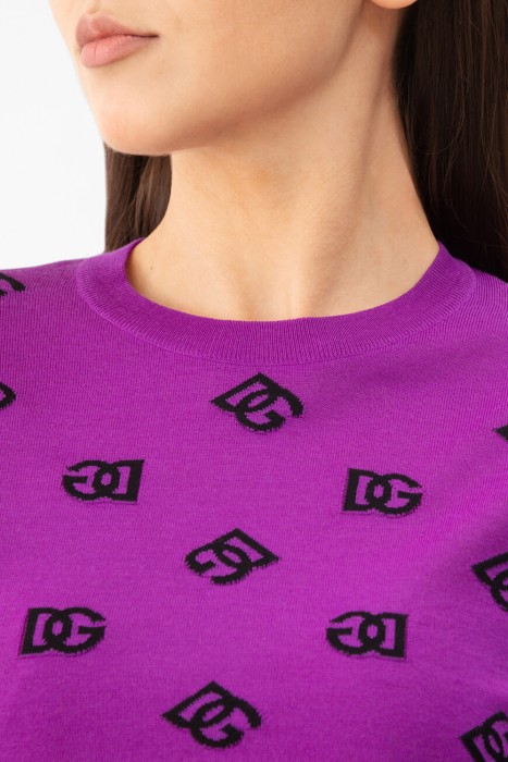 пуловер  из италии вид сбоку