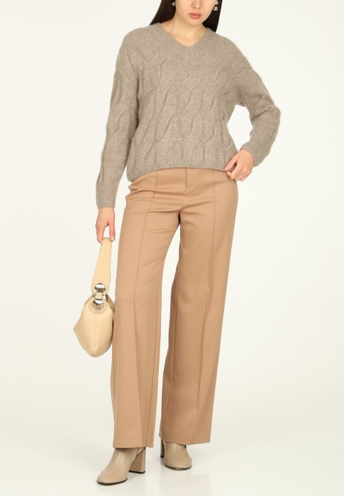 пуловер  от бренда allude вид слева