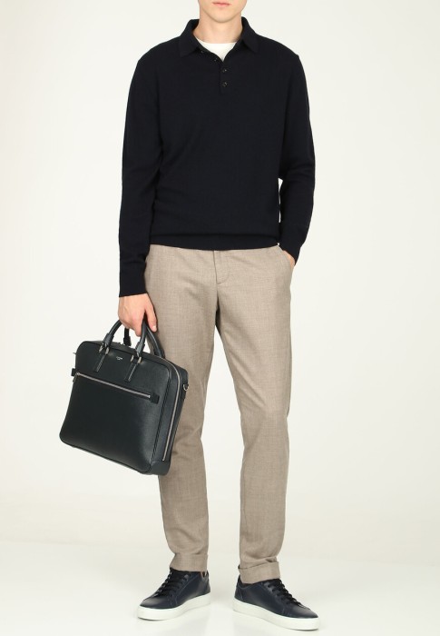 пуловер  от бренда allude вид слева