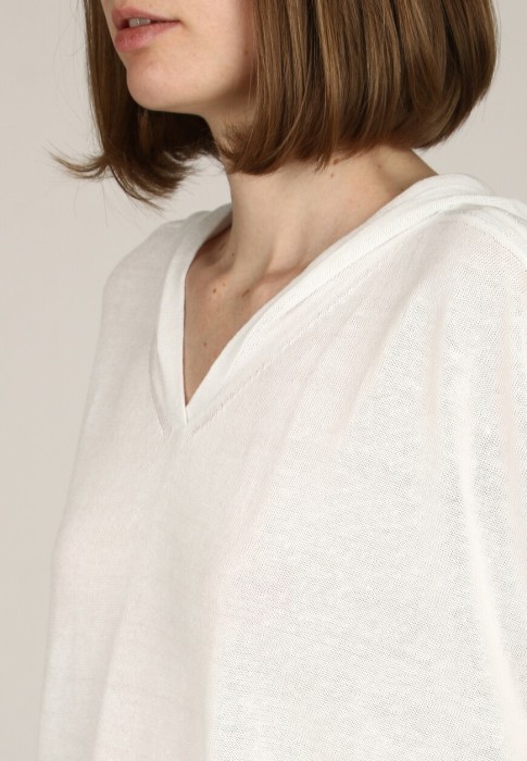 пуловер  из проверенных материалов спереди