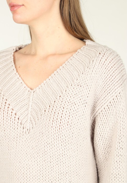 пуловер  из проверенных материалов спереди