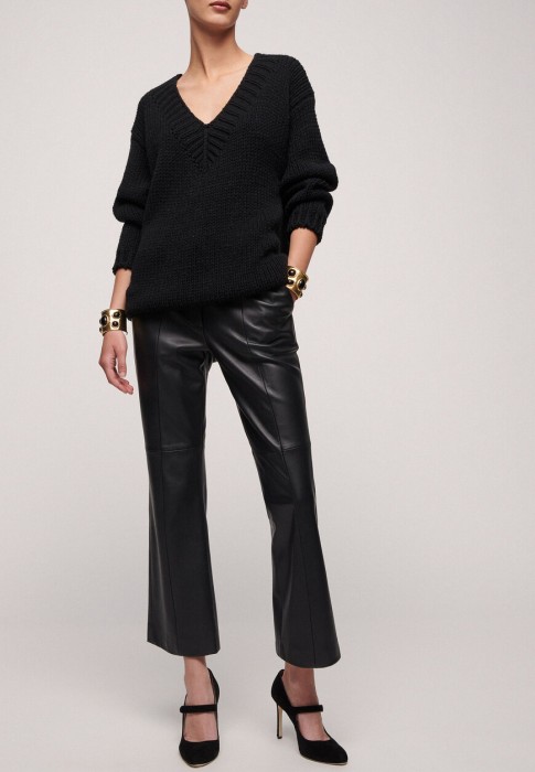 пуловер  из италии вид сбоку