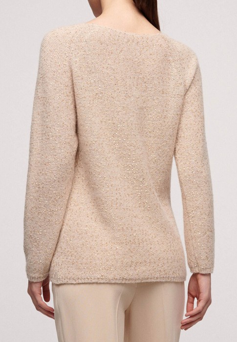 пуловер  из италии вид сбоку