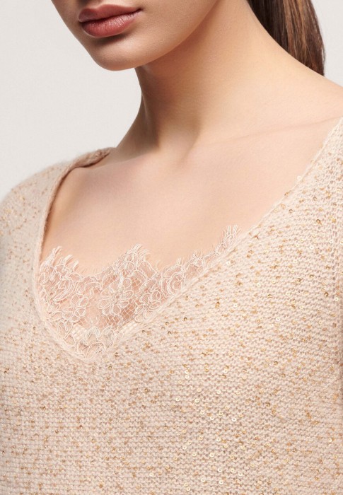 пуловер  из проверенных материалов спереди