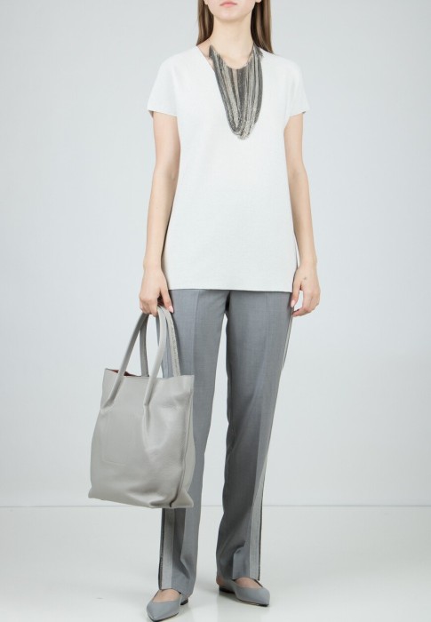 пуловер  от бренда fabiana filippi вид слева