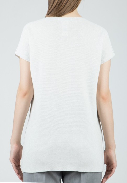 пуловер  из проверенных материалов спереди