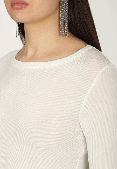 пуловер  из италии вид сбоку