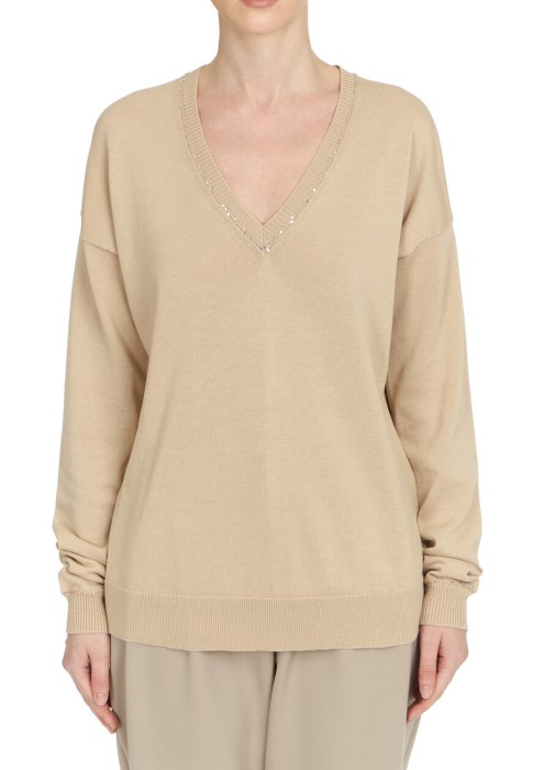 пуловер  из проверенных материалов спереди