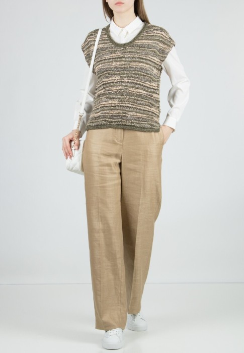 пуловер  от бренда eleventy вид слева